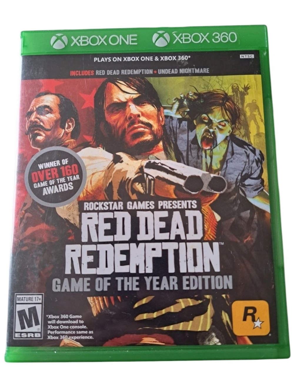 Red Dead Redemtion Game of the year Edition Xbox 360/Xbox one + map